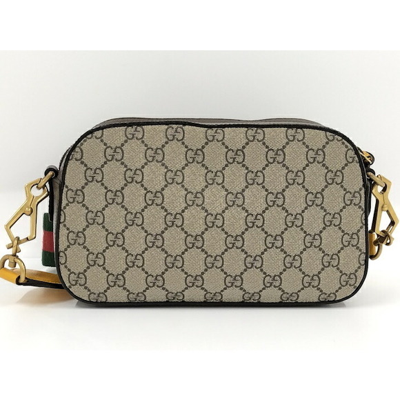 Gucci Shoulder Neo Bag Beige Brown Leather - Picture 1 of 10